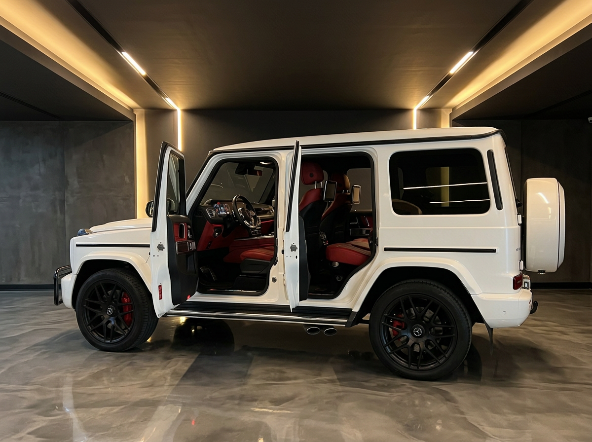 Mercedes G63 (White)